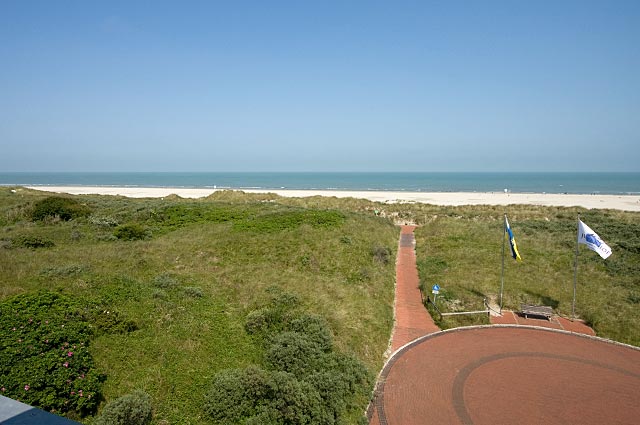 Webcam vom Juister Hof mit Meerblick